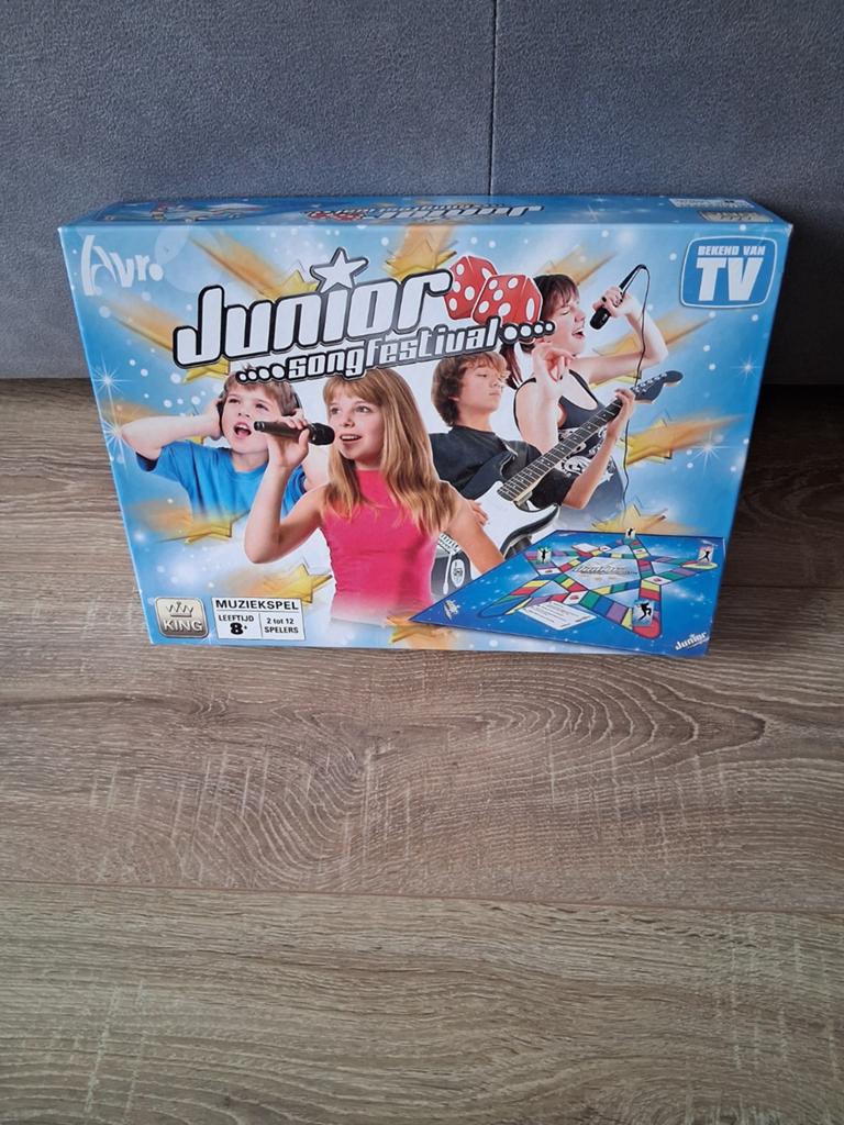 Junior Songfestival spel z.g.a.n, Ophalen, Zo goed als nieuw
