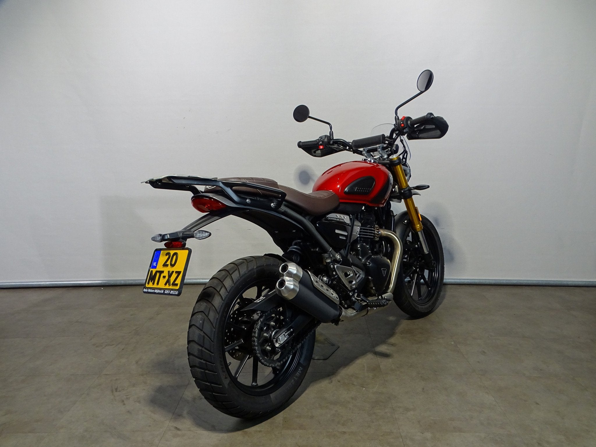 Triumph Scrambler 400 X, Toermotor, 12 t/m 35 kW, Gebruikt, Bedrijf