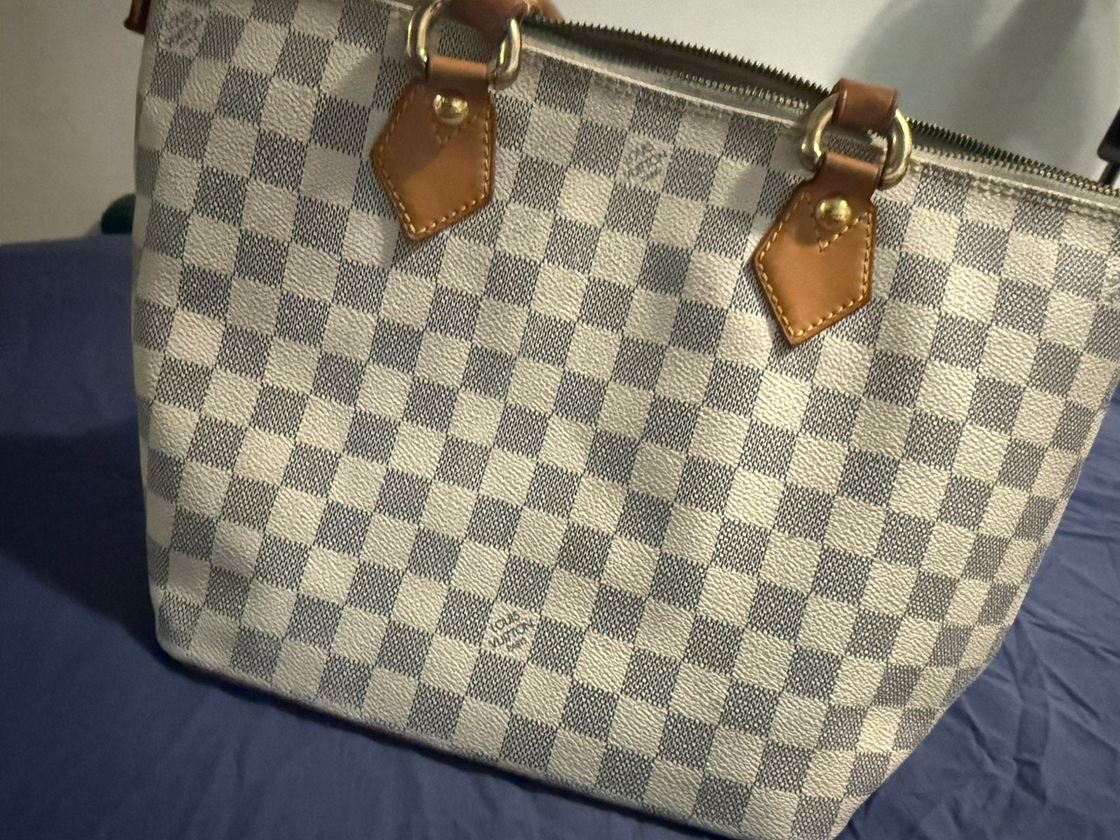 Louis vuitton tas, Ophalen of Verzenden, Gebruikt, Wit, Handtas