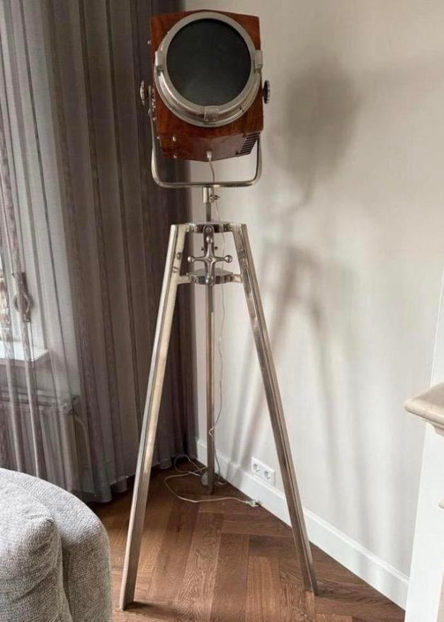 Vloerlamp, Huis en Inrichting, Lampen | Vloerlampen, Ophalen, Zo goed als nieuw, 150 tot 200 cm