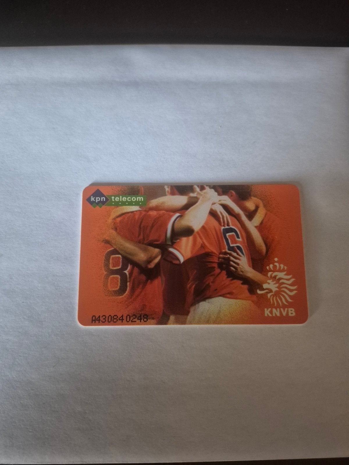 KPN Telecom Telefoonkaart WK Voetbal 1998 Oranje-koorts, Ophalen of Verzenden