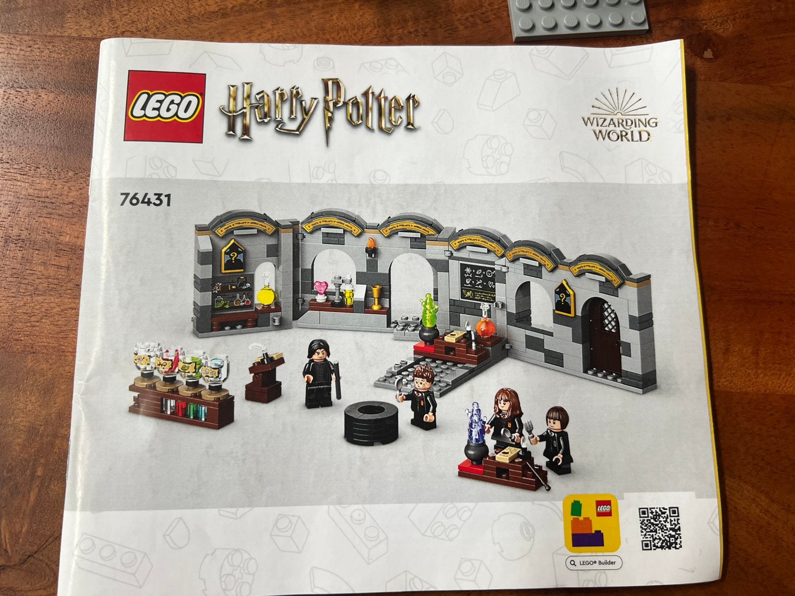 Kasteel Zweinstein Toverdrankenles 76431 Harry Potter, Kinderen en Baby's, Speelgoed | Duplo en Lego, Gebruikt, Lego, Overige typen