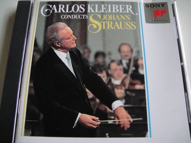 CARLOS KLEIBER Conducts Johann Strauss CD SONY, Ophalen of Verzenden, Romantiek, Zo goed als nieuw, Orkest of Ballet