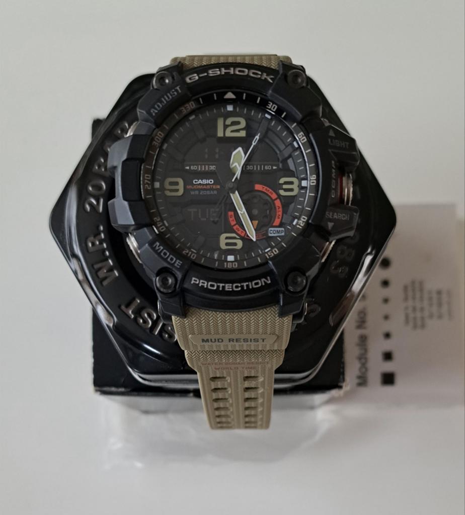 Casio G-Shock Mudmaster GG-1000-1A8DR Polshorloge, Ophalen, Zo goed als nieuw, Casio G-Shock