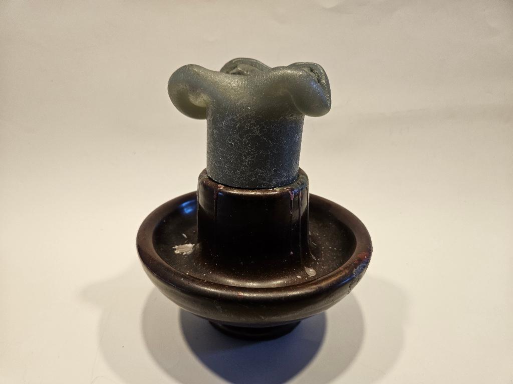 Kerst, vintage kandelaar met kaars, Diversen, Kerst, Ophalen of Verzenden, Gebruikt