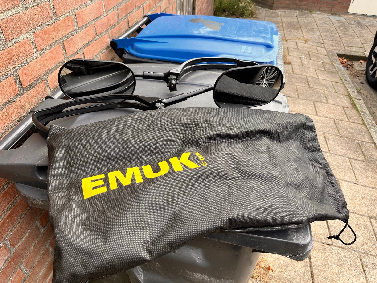 EMUK caravan spiegels voor Bmw g30 g31, Ophalen of Verzenden, Gebruikt, Universele onderdelen