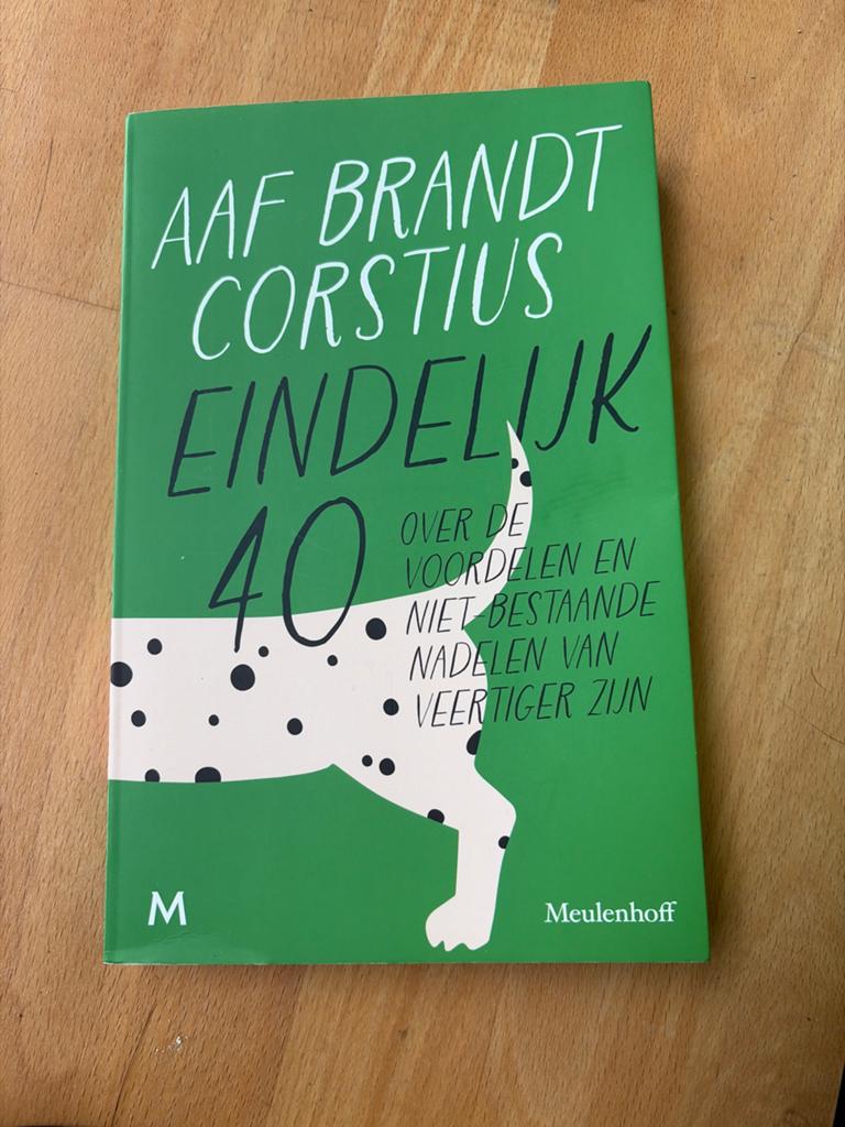 Aaf Brandt Corstius - Eindelijk 40, Ophalen, Zo goed als nieuw, Aaf Brandt Corstius