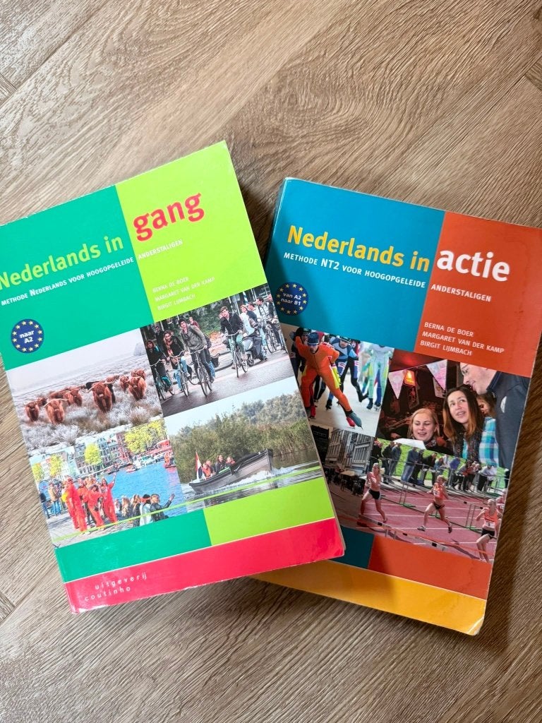Nederlands in gang en Nederlands in actie, Boeken, Gelezen, Non-fictie, Nederlands, Ophalen of Verzenden