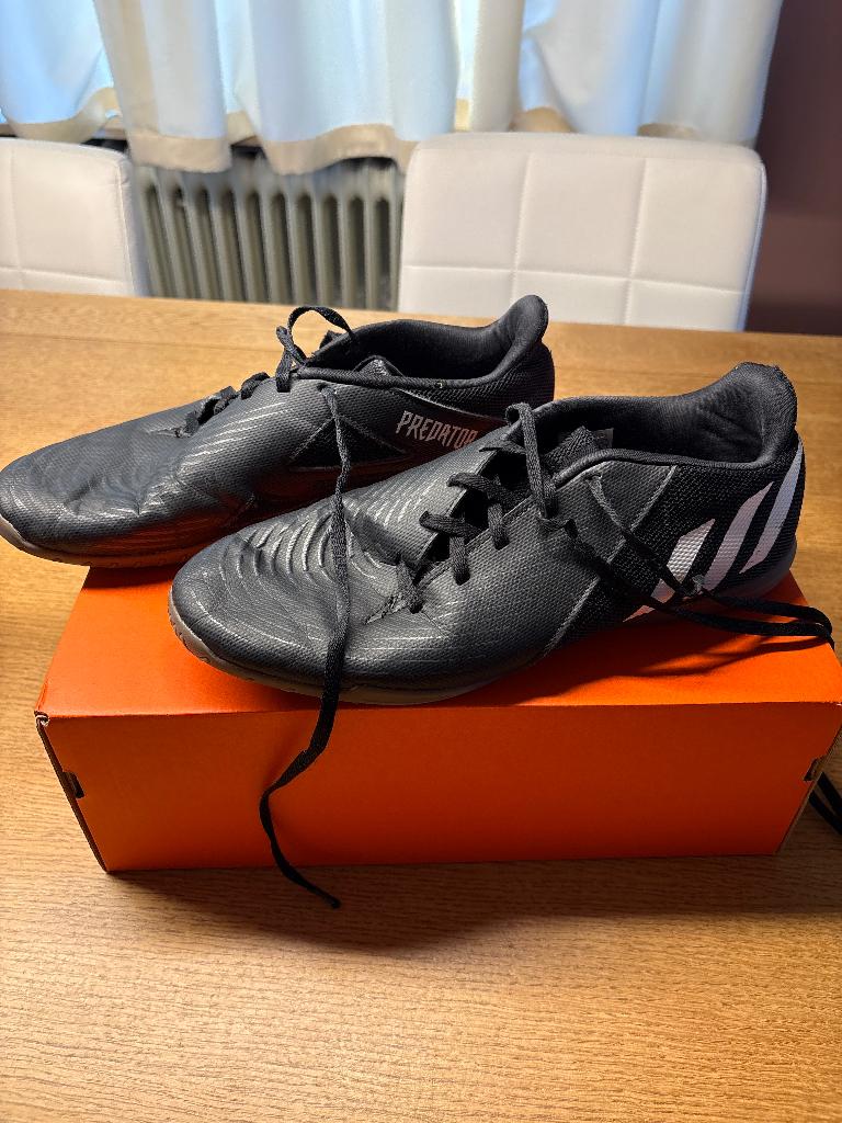 Zaalvoetbal schoenen Adidas maat 44 2/3, Gebruikt, Maat XS of kleiner, Schoenen, Ophalen of Verzenden