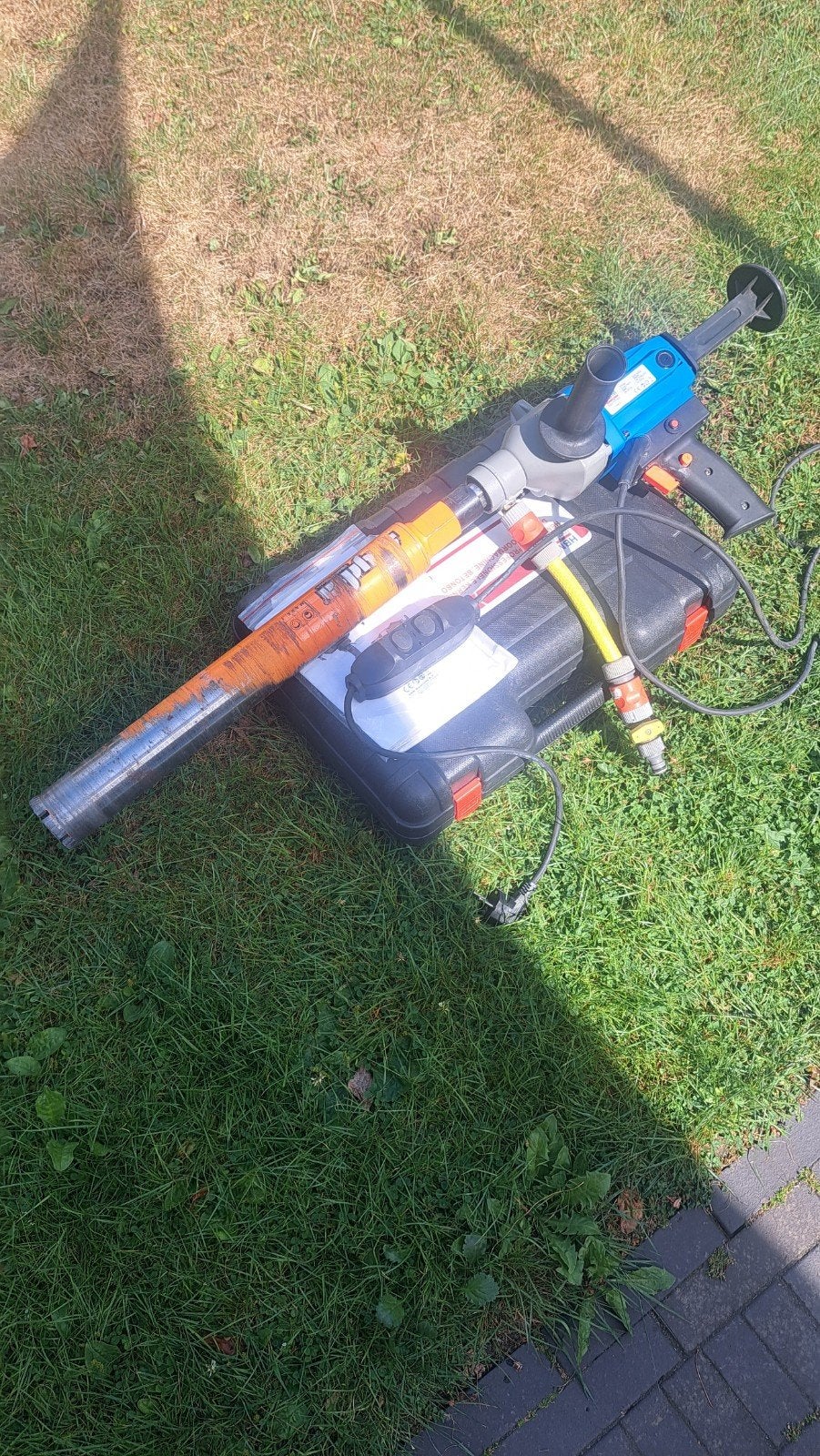 HBM Machines Boorhamer 2000W - Zo goed als nieuw, 600 watt of meer, Boor- en/of Breekhamer, Variabele snelheid, Ophalen of Verzenden