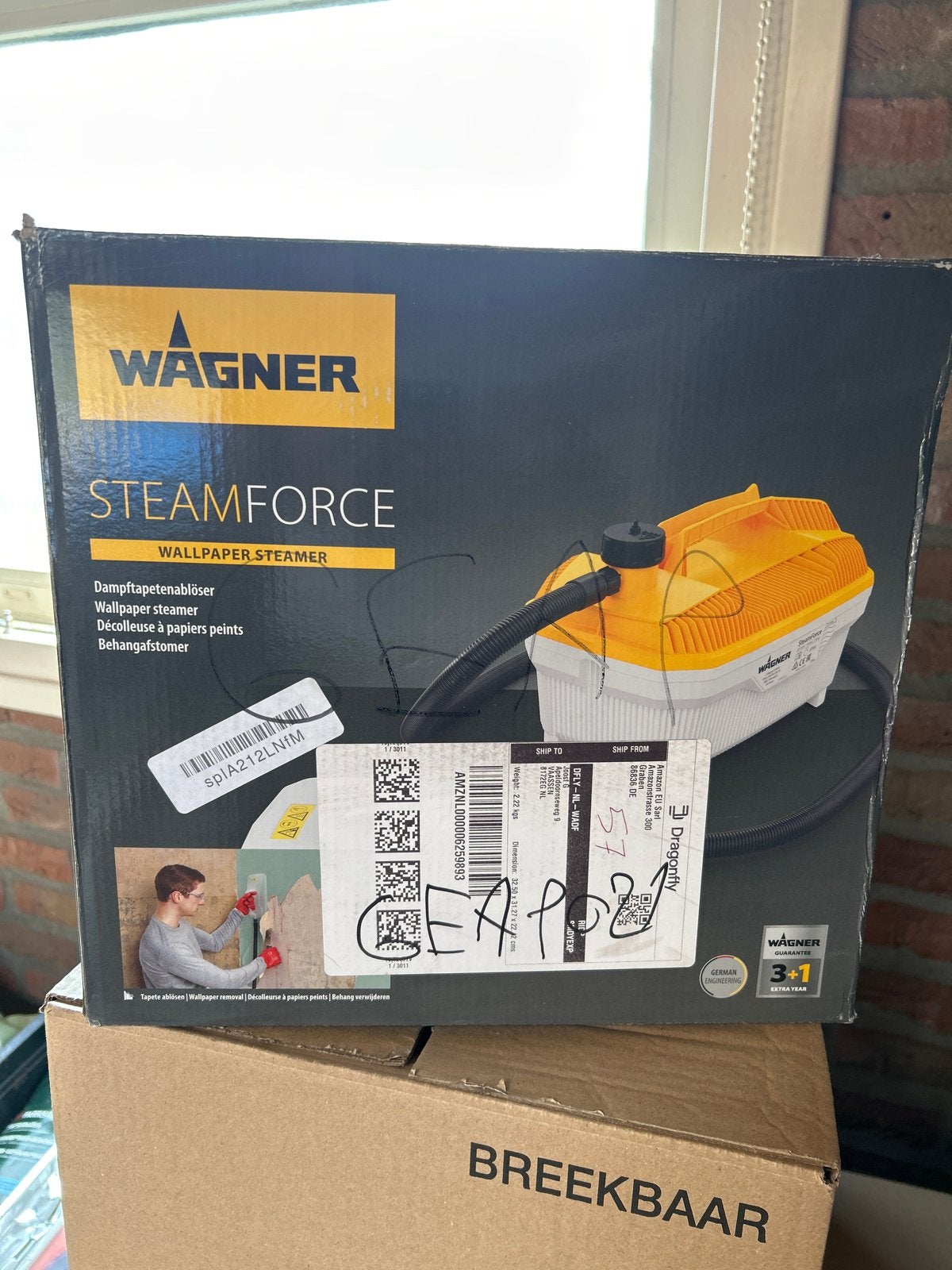 Wagner SteamForce Behangafstomer, Ophalen of Verzenden, Gebruikt, Overige typen