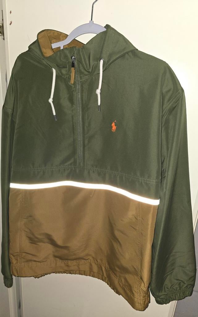 RALPH LAUREN WINDJACKET 3M ORANGE LOGO MAAT XL, Ophalen of Verzenden, Zo goed als nieuw, Maat 56/58 (XL), Oranje