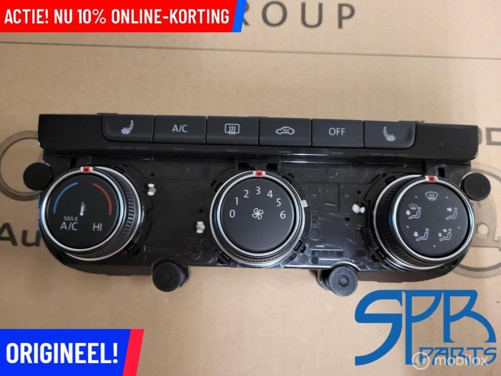 T-ROC Climatronic paneel 5G0907426AR CLIMATE CONTROLE UNIT, Gebruikt, Volkswagen, Ophalen of Verzenden, Volkswagen