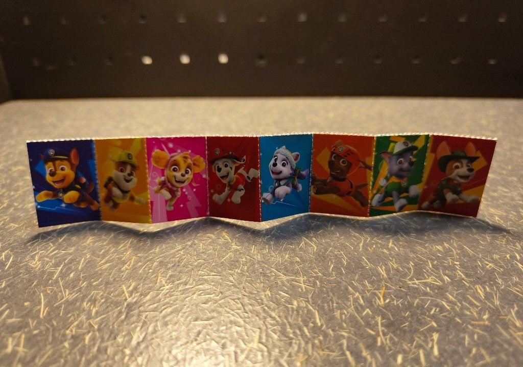 Paw Patrol Mini Rechthoekafbeeldingen Chase Everest Tracker, Ophalen of Verzenden, Nieuw, Overige typen