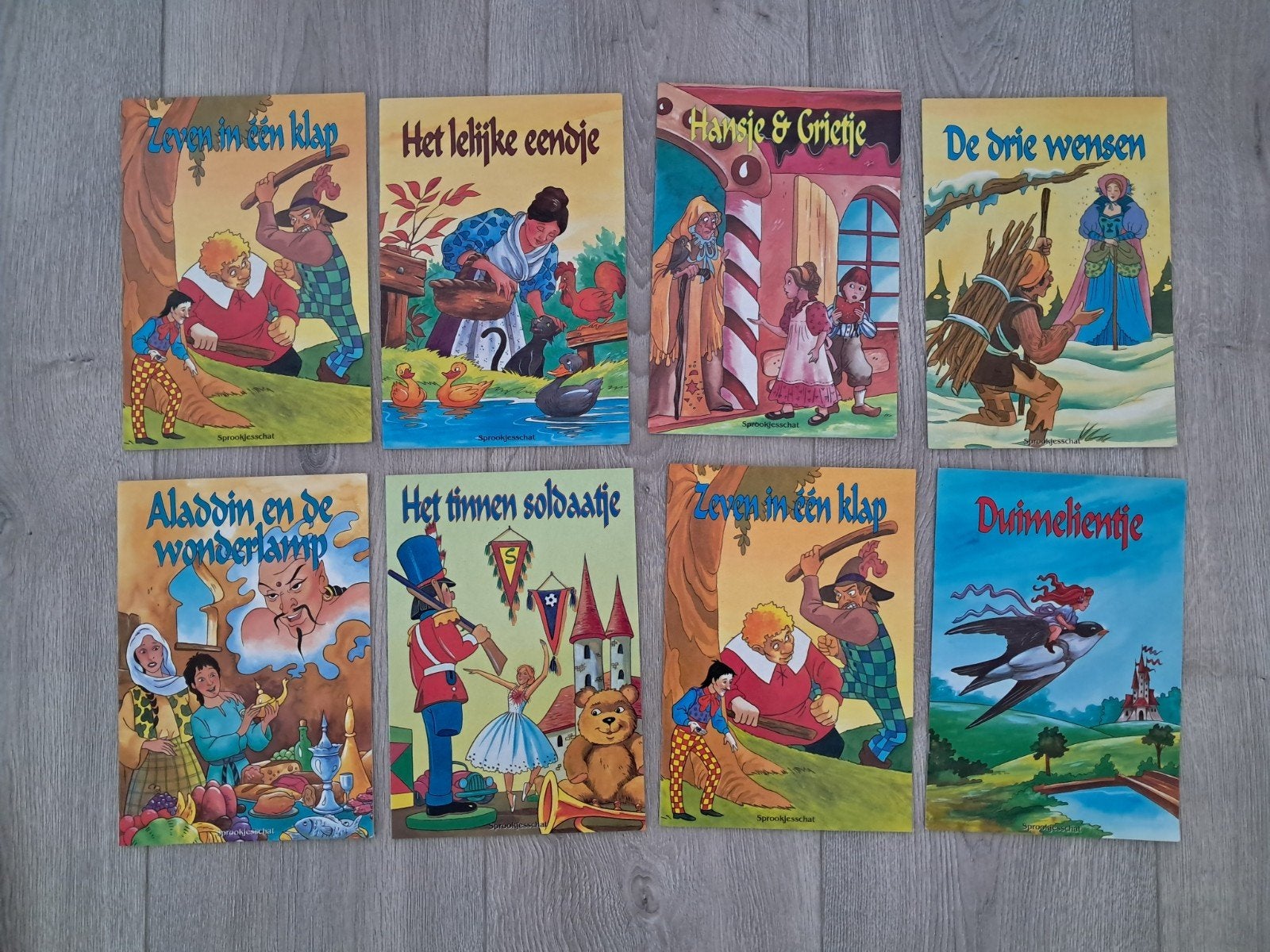 8x boekjes Sprookjesschat, Ophalen of Verzenden