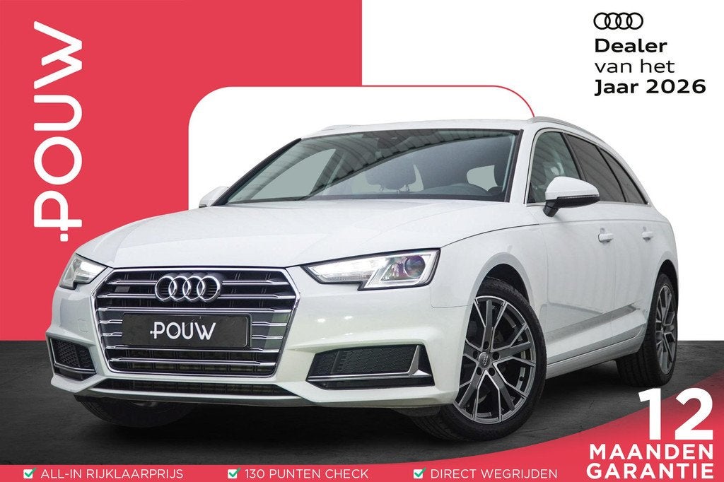 Audi A4 Avant 40 TFSI 190pk S-tronic Sport | PDC | 18" Velge, Auto's, Audi, 12 maanden, Stof, Gebruikt, A4