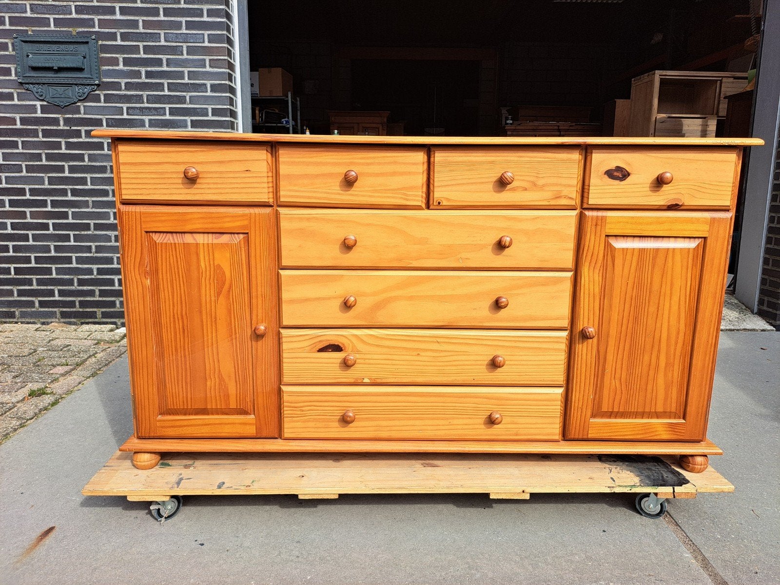 grenen ladekast dressoir gratis bezorging regio, R.kooij65@gmail.com, Gebruikt, 5 laden of meer, Origineel