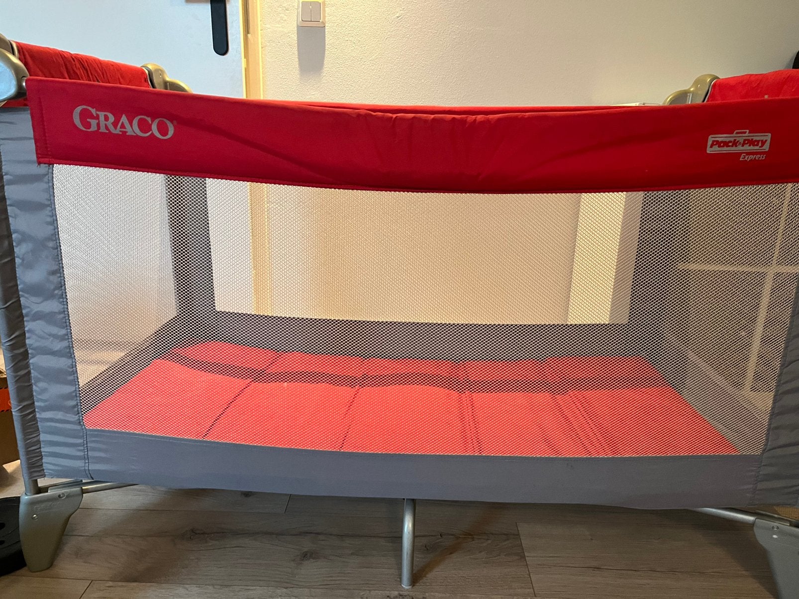 Campingbedje., Ophalen, Gebruikt, Minder dan 140 cm, Minder dan 70 cm