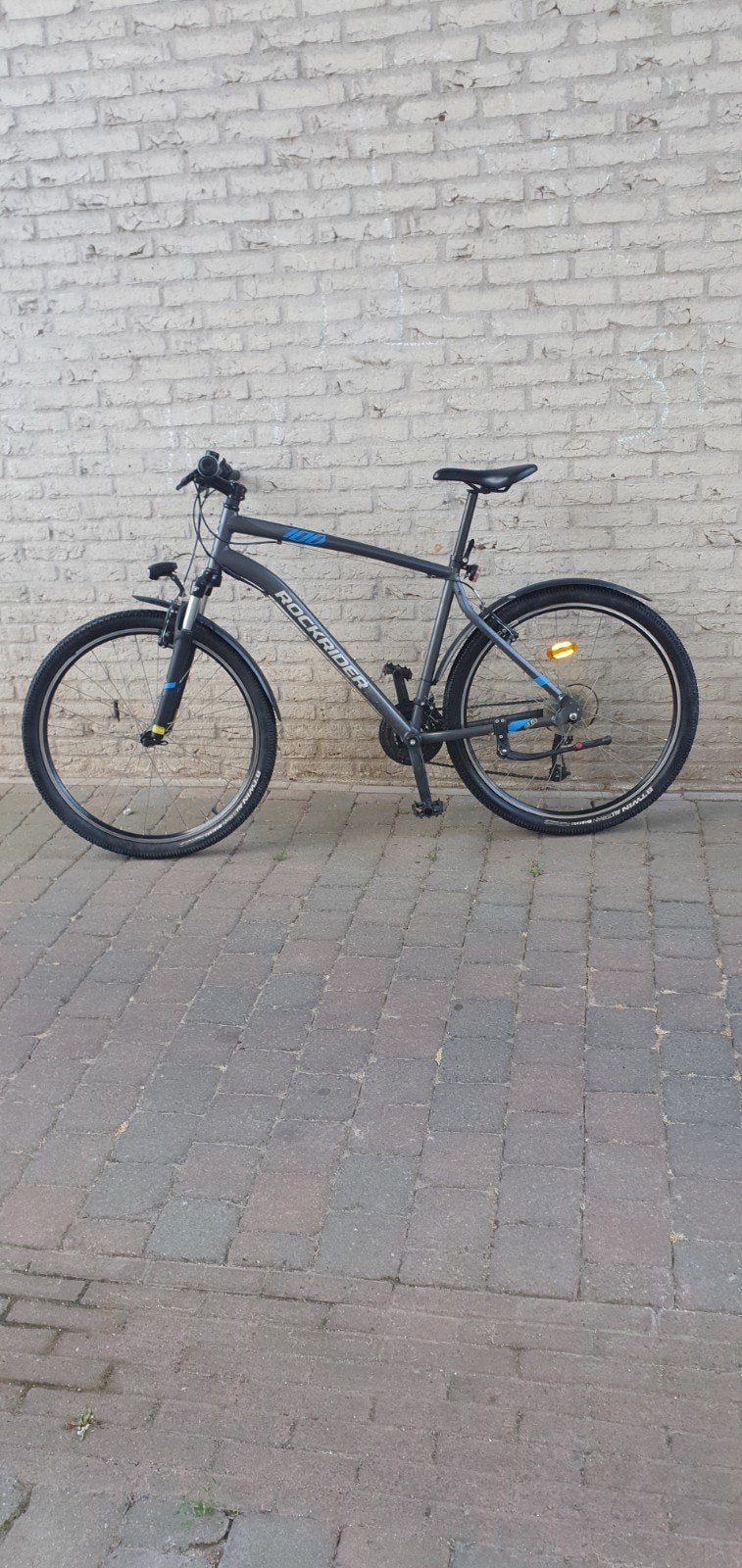Btwin Rockrider ST100 MTB - Maat L, 29 inch wielen, Ophalen, 28 inch, Gebruikt, Vering