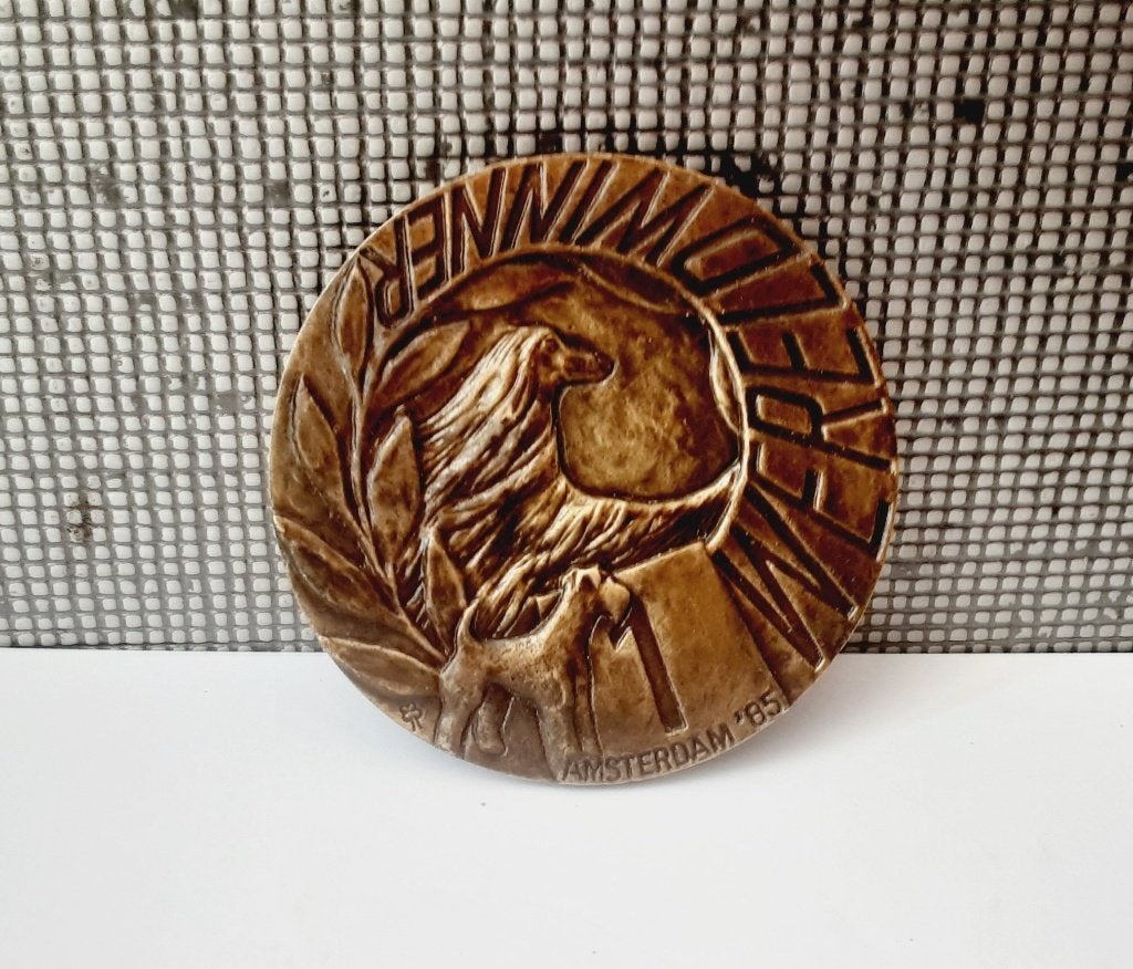 medaille wereldwinner rashonden  1985, Verzenden, Overige materialen
