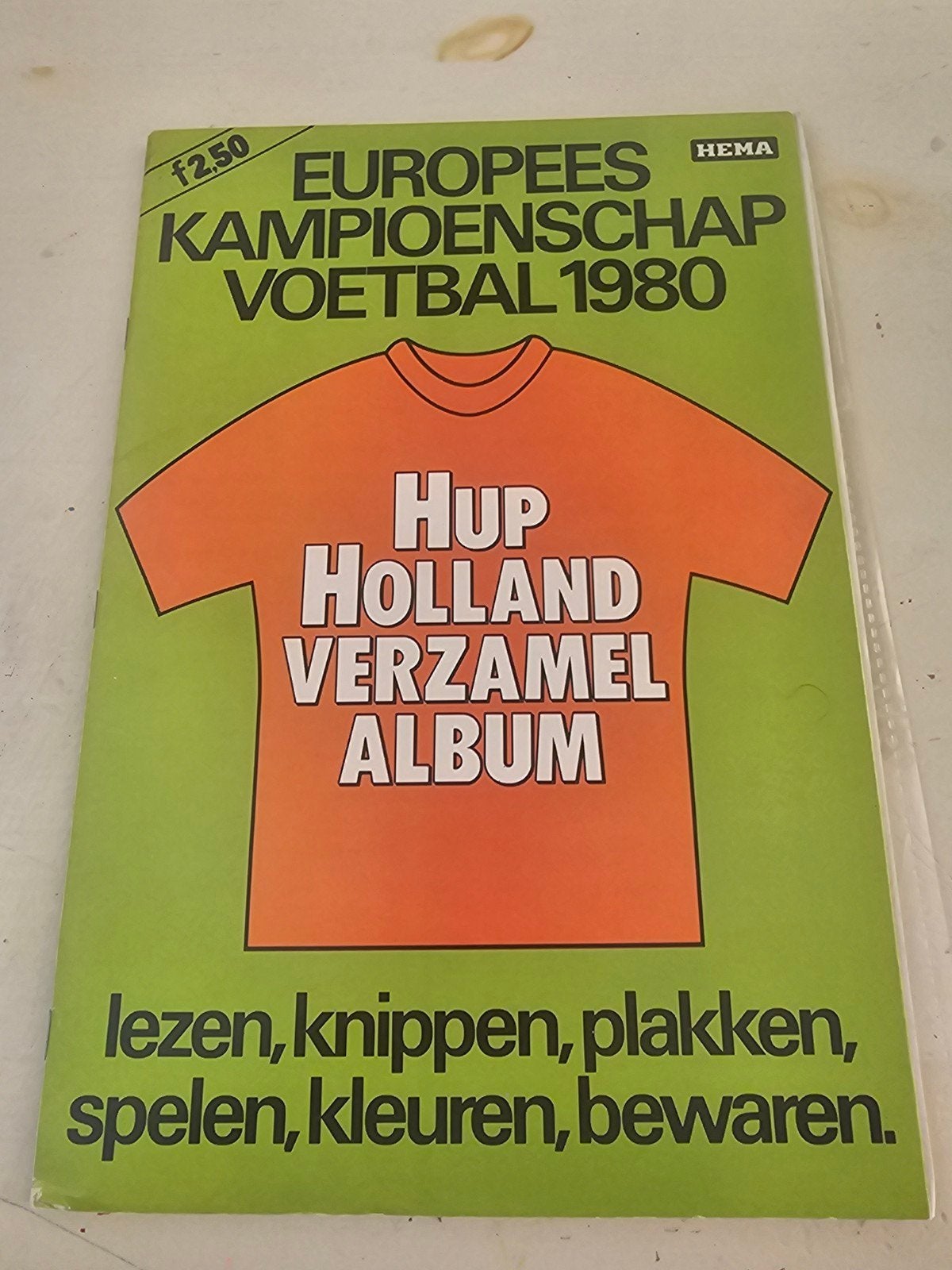Europees Kampioenschap 1980, Verzamelen, Ophalen of Verzenden, Zo goed als nieuw, Overige binnenlandse clubs, Poster, Plaatje of Sticker