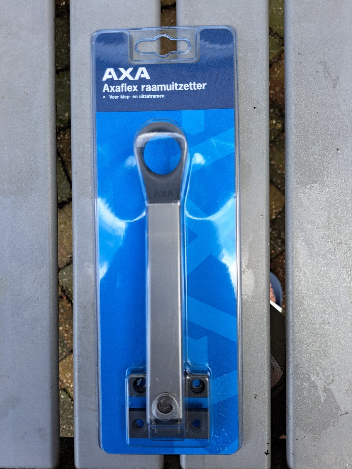 Axa Raamuitzetter - Axaflex voor klep- en uitzetramen, Ophalen of Verzenden, Gebruikt, Rvs