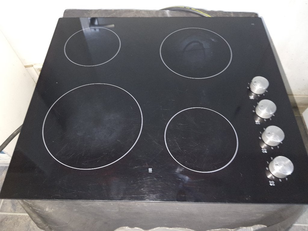 IKEA Inbouw Keramische Kookplaat werkt uitstekend, Ophalen, Keramisch, 4 kookzones, Zo goed als nieuw