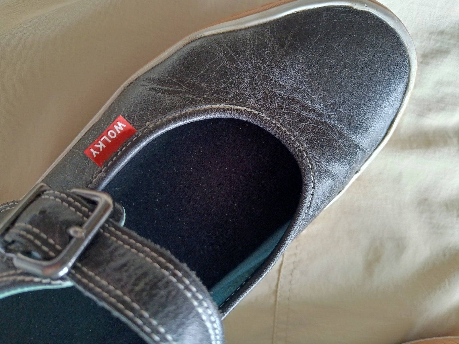 GEZOCHT Wolky biker schoenen maat 41 z.g.a.n of z.g.o.h., Ophalen of Verzenden, Zo goed als nieuw, Zwart, Sneakers of Gympen
