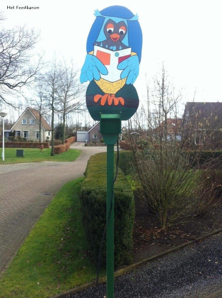 Feestpalen / Straatversiering Fabeltjeskrant te huur, Ophalen, Zo goed als nieuw, Overige
