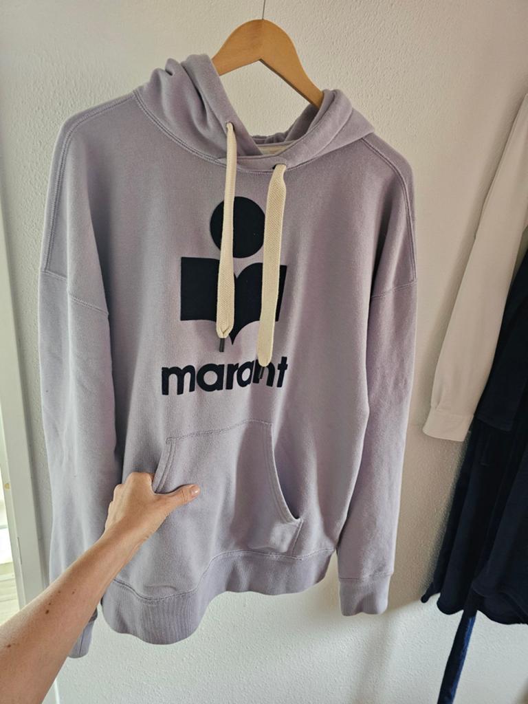 Zgan lila hoodie van Isabel Marant, maat 38, Kleding | Dames, Paars, Ophalen of Verzenden, Zo goed als nieuw, Maat 38/40 (M)