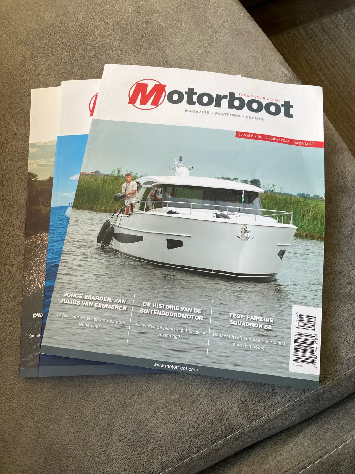 Motorboot Magazine - Oktober 2024 - Jaargang 42, Ophalen of Verzenden, Zo goed als nieuw, Overige typen