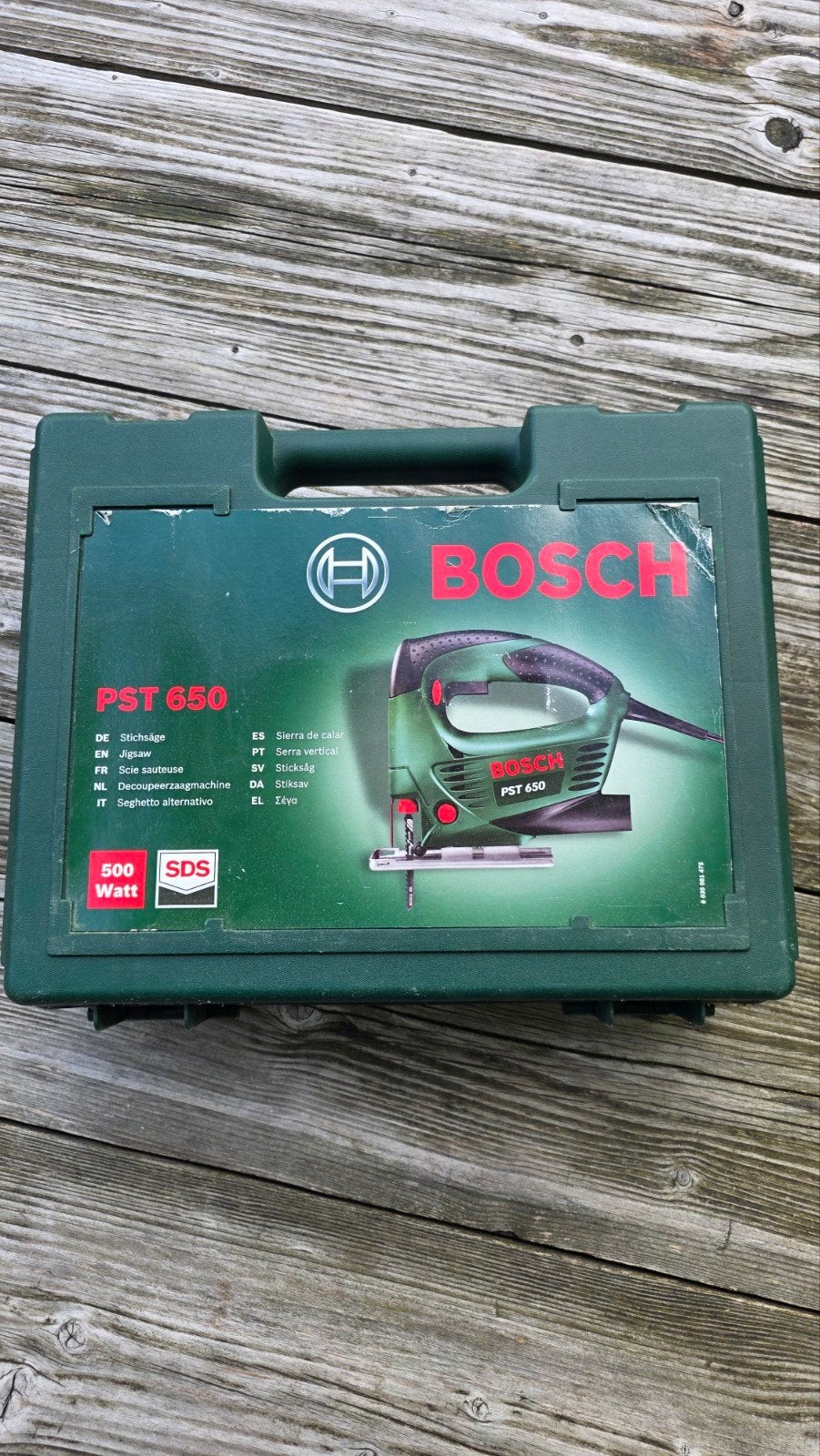 Bosch PST 650 Decoupeerzaag - Krachtig en Compact, Gebruikt, Decoupeerzaag, 600 tot 1200 watt, Ophalen of Verzenden