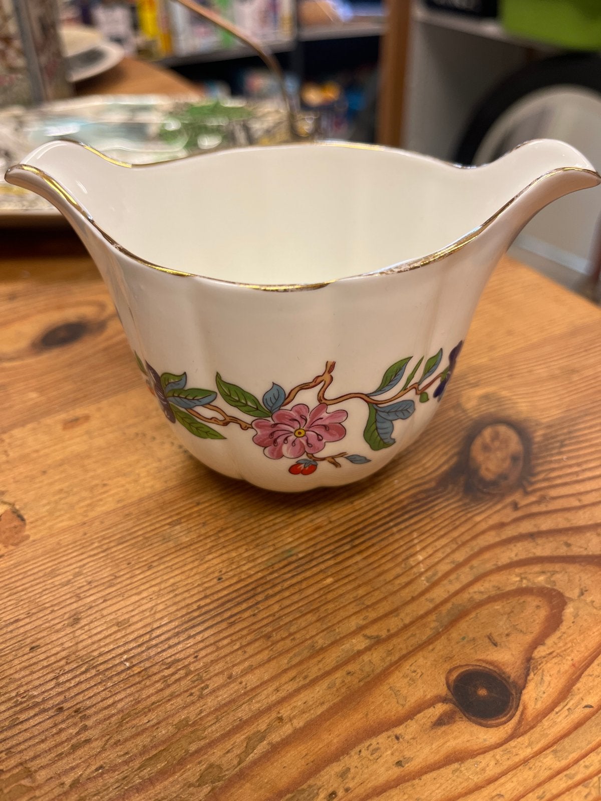 Aynsley Pembroke Sauskom/Juskom - Vintage Porselein, Ophalen of Verzenden