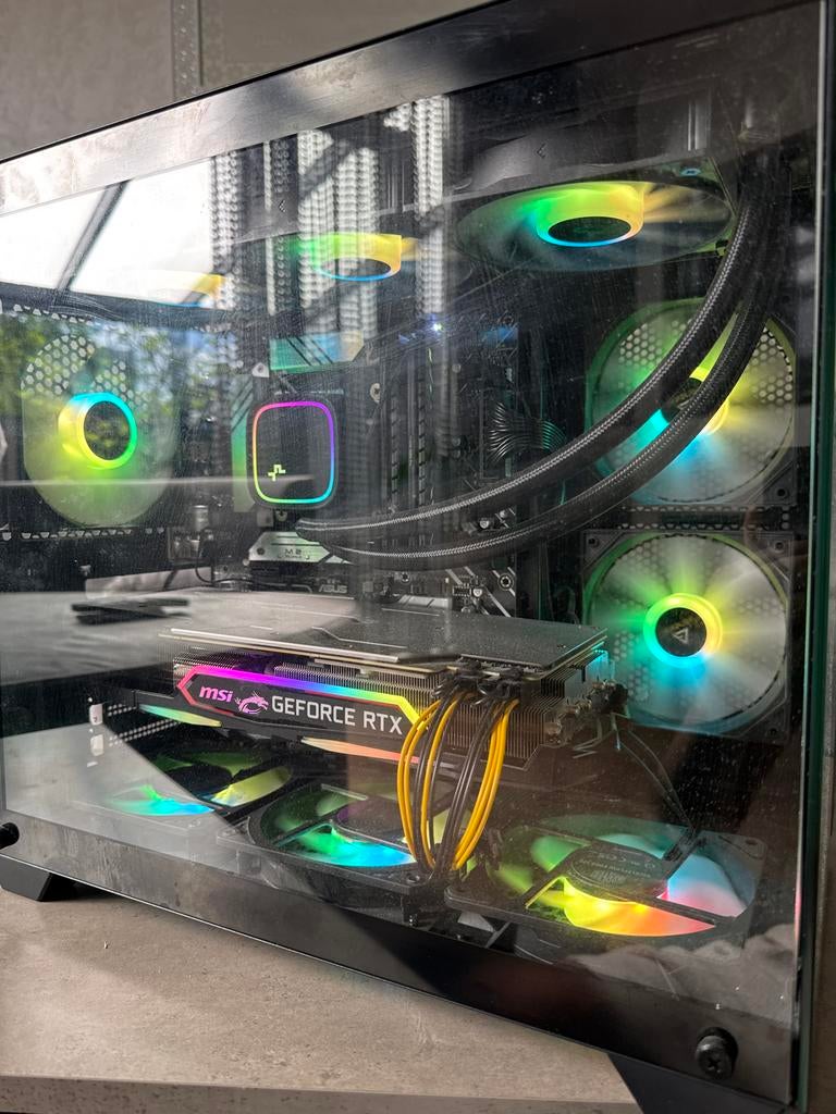 Krachtige Gaming PC: RTX 2070 Super, i5-12600KF, 48GB RAM, Met monitor, Ophalen of Verzenden, Zo goed als nieuw, Gaming