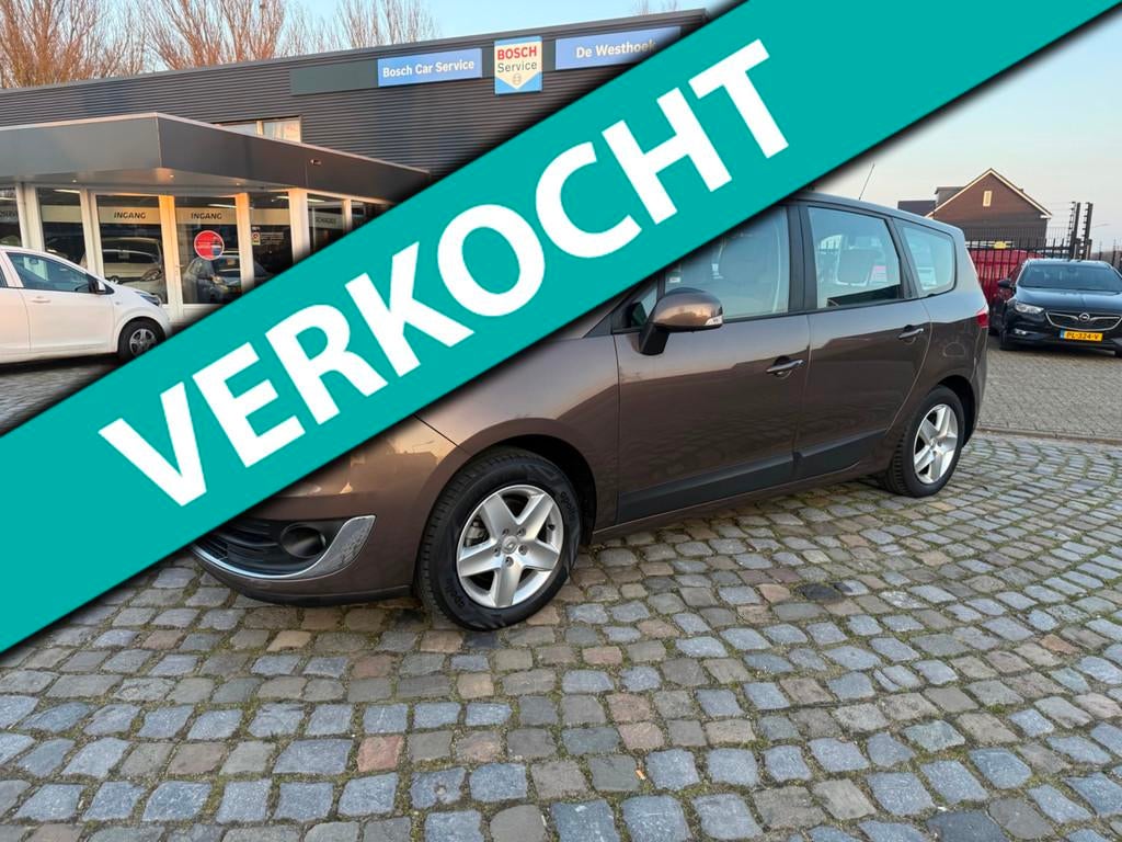 Renault Grand Scénic 1.6 Expression Lage km-stand!, Auto's, Renault, Bedrijf, Te koop, Grand Scenic, ABS, Airbags, Airconditioning
