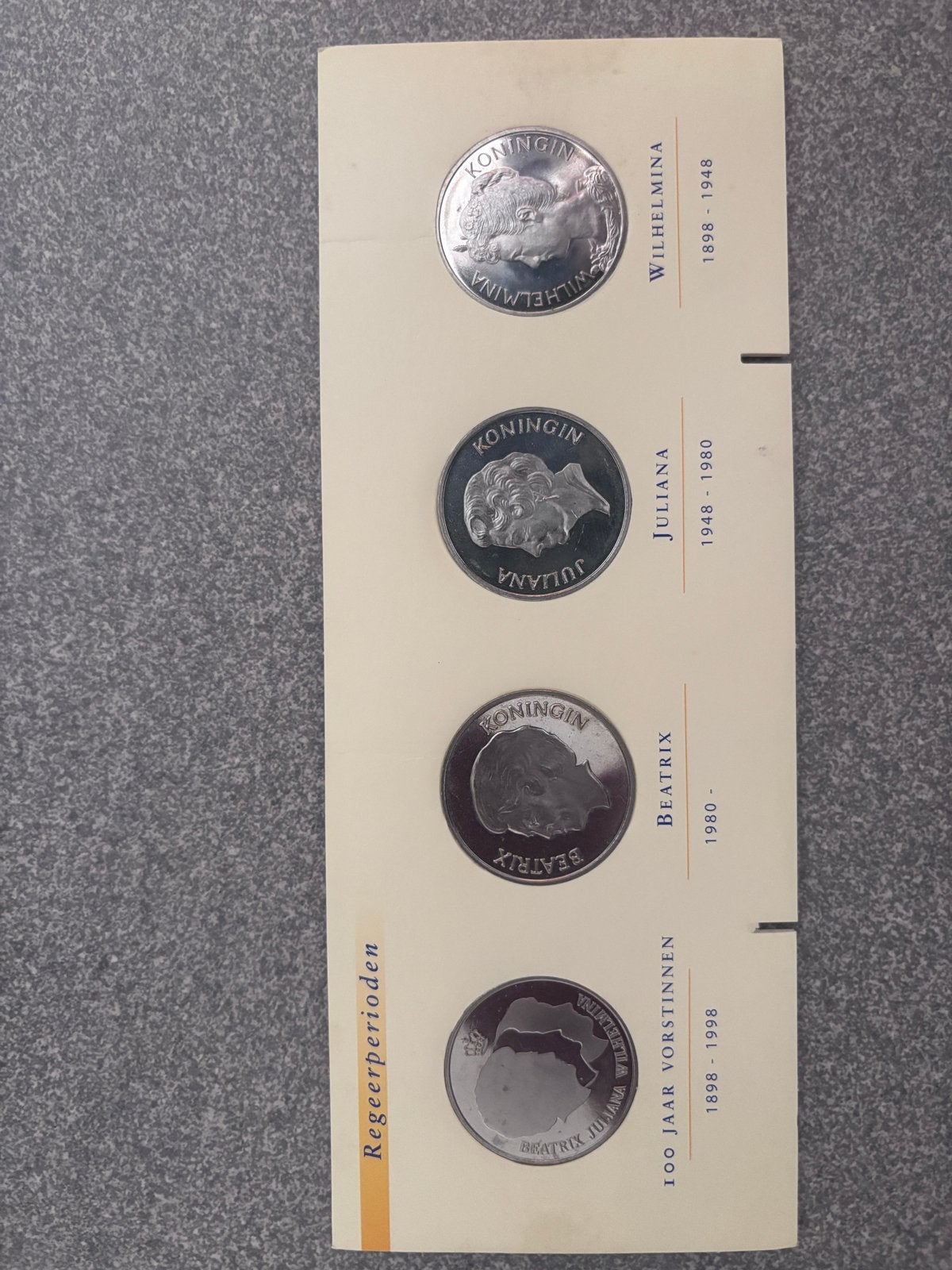 Muntenset Regeringsperioden Wilhelmina, Juliana, Beatrix, Postzegels en Munten, Munten | Nederland, Ophalen of Verzenden, Koningin Beatrix