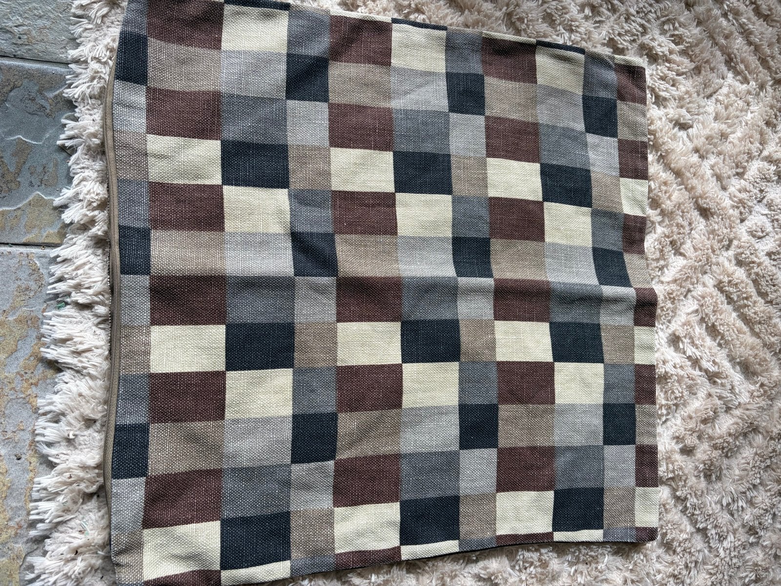 IKEA STOCKHOLM Kussenhoezen 50x50 cm - Set van 4, Gebruikt, Meerkleurig, IKEA, Vierkant