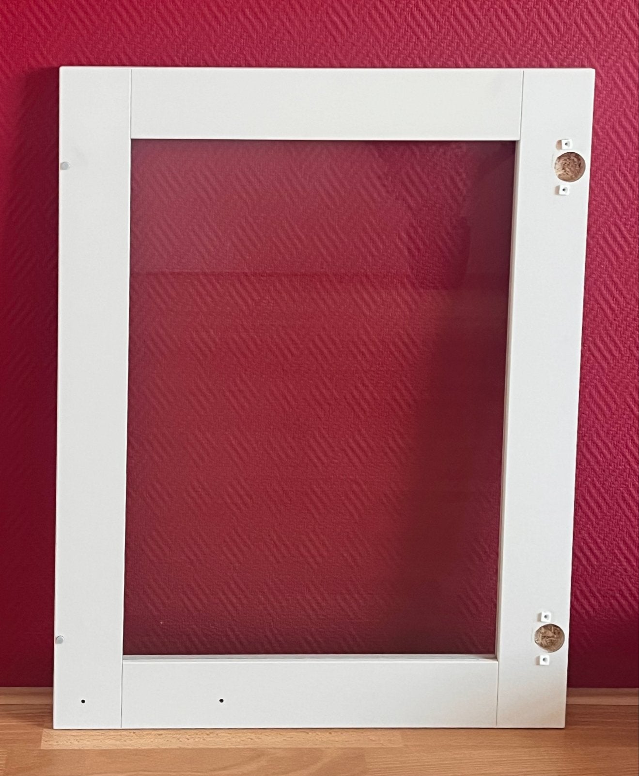 Nieuwe Keukenkast Deurtjes met Glas, Ophalen, Wit, Nieuw, 50 tot 100 cm