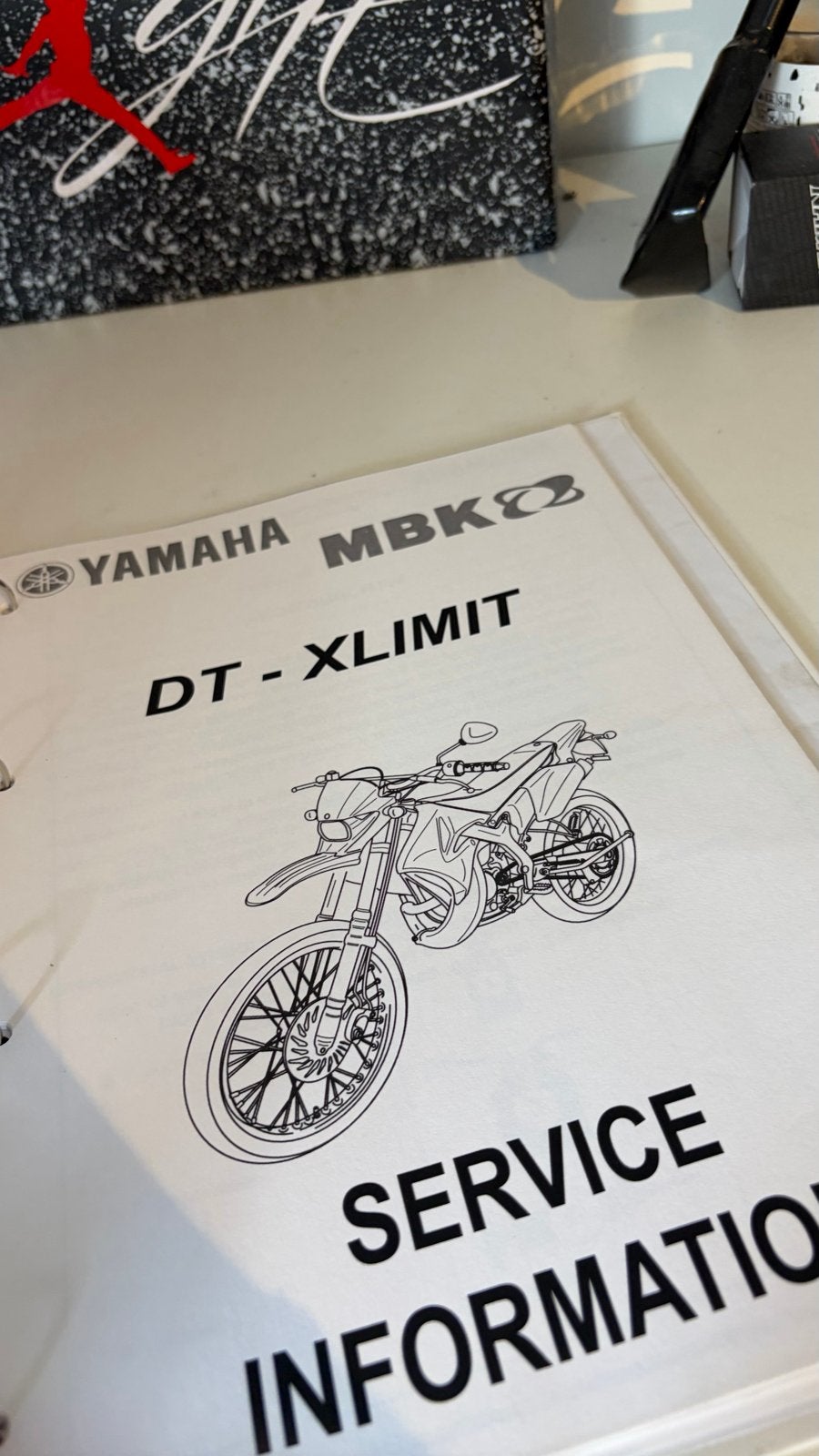 Yamaha MBK DT-Xlimit Service Informatie Boek, Ophalen of Verzenden, Yamaha