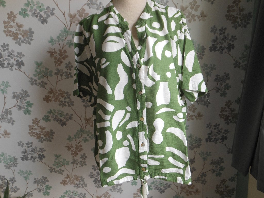 Mooie blouse van NORAH, Ophalen of Verzenden, Zo goed als nieuw, Maat 46/48 (XL) of groter, Groen
