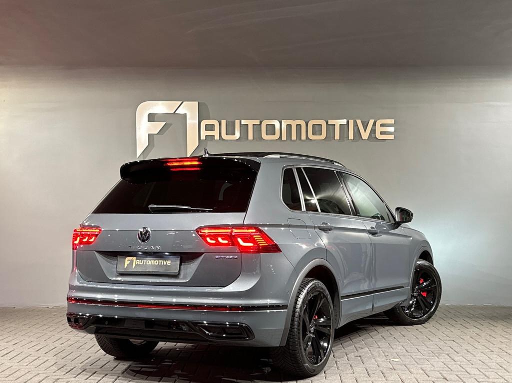 Volkswagen TIGUAN 1.4 TSI eHybrid R-Line Pano|Memory|HuD|BTW, Auto's, 1716 kg, Adaptive Cruise Control, 4 cilinders, Hybride Elektrisch/Benzine
