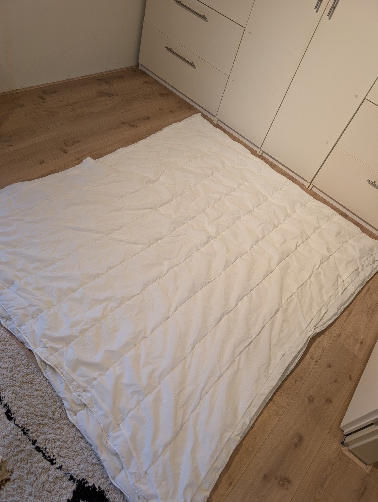 ikea grusblad dubbelzijdig 4 seizoenen dekbed, Huis en Inrichting, Lits-jumeaux, Wit, Ophalen of Verzenden, Overige merken