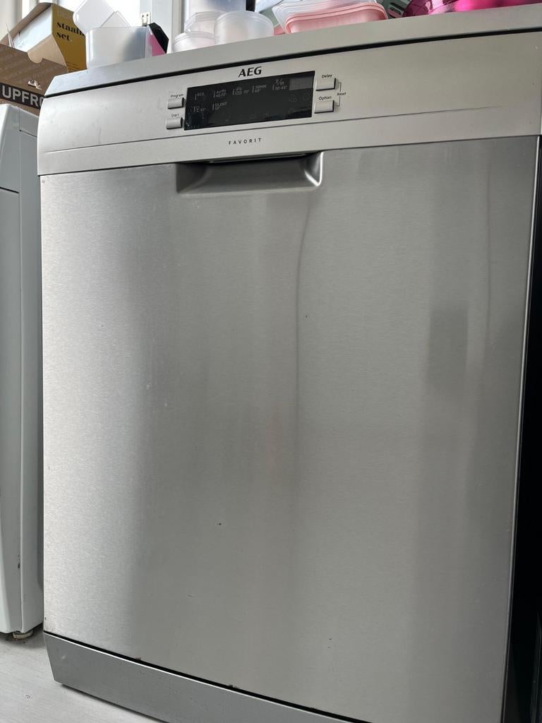 AEG vaatwasser, Witgoed en Apparatuur, Vaatwasmachines, Ophalen, Gebruikt, Inbouw, Minder dan 85 cm