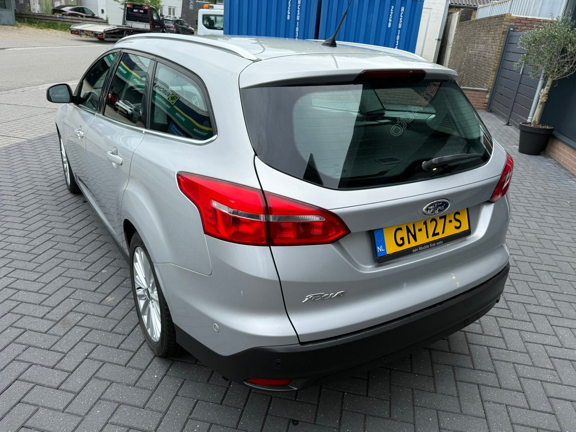 Ford Focus Wagon 1.5 TDCI Titanium Edition | NAVI | CLIMA |, Auto's, Ford, Gebruikt, 4 cilinders, Leder en Stof, Origineel Nederlands