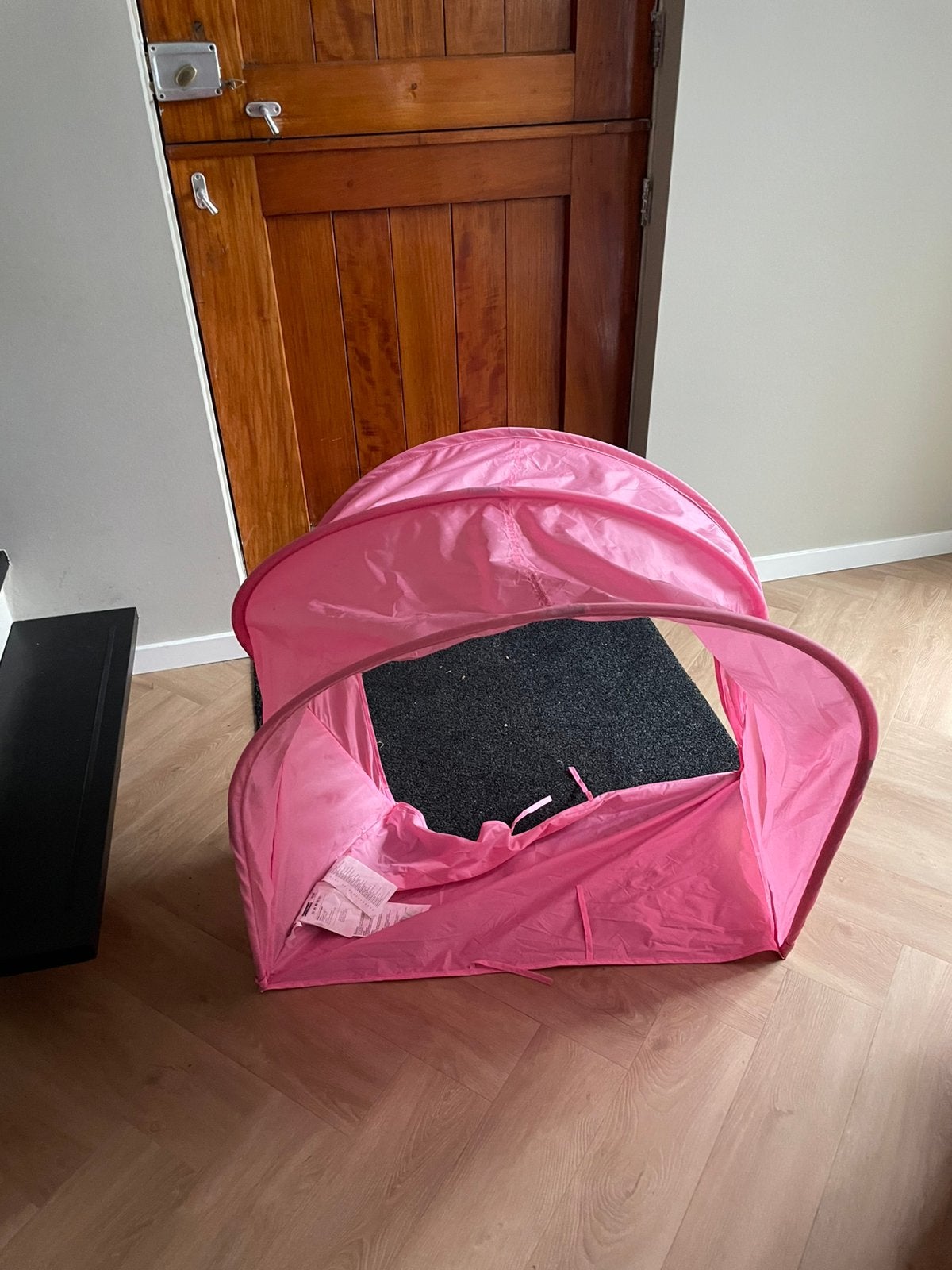 Bed tent, Ophalen, Zo goed als nieuw