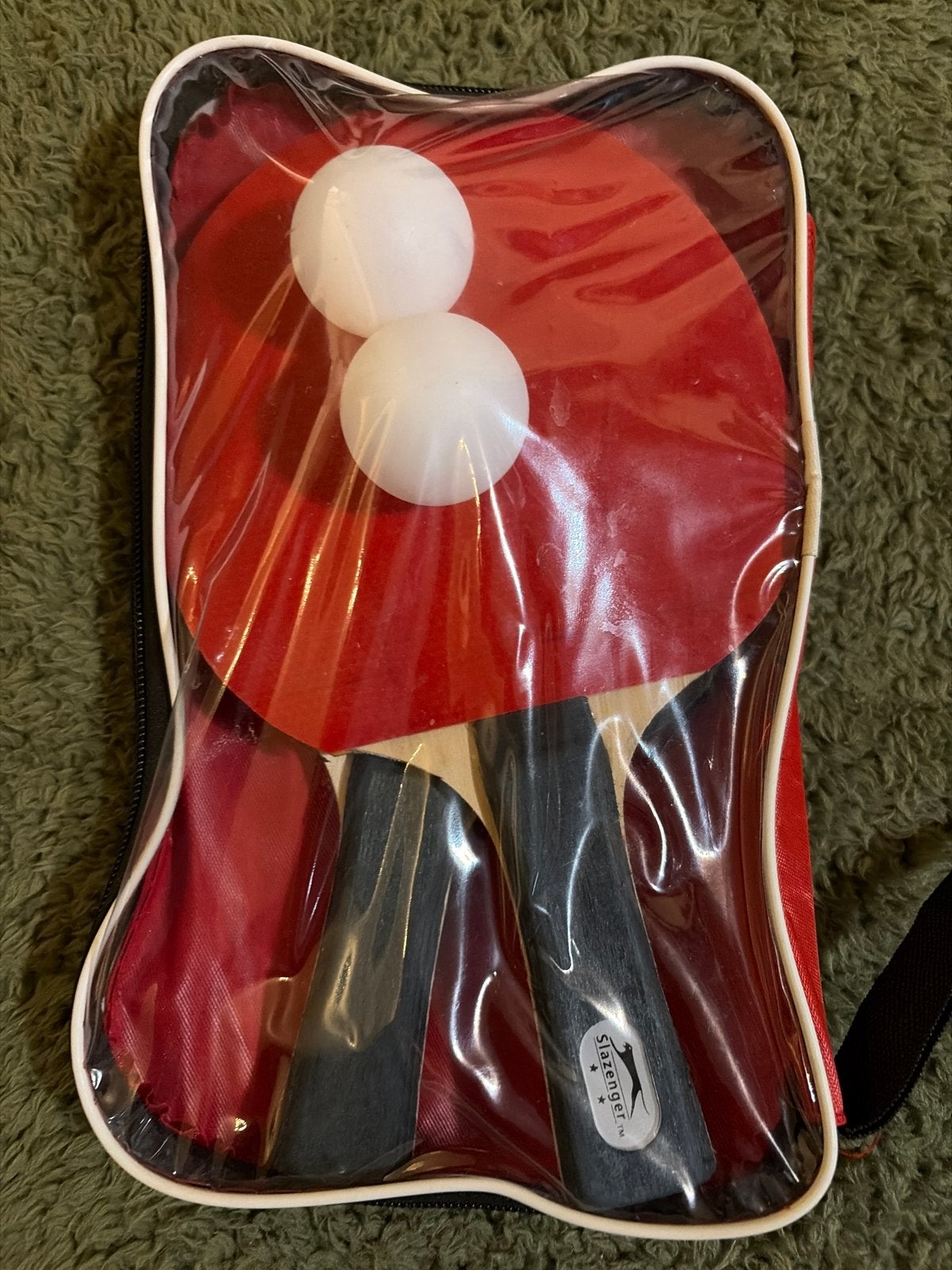 Slazenger Tafeltennis Set - Batjes en Balletjes, Ophalen, Zo goed als nieuw, Net, Batje(s) of Balletje(s)