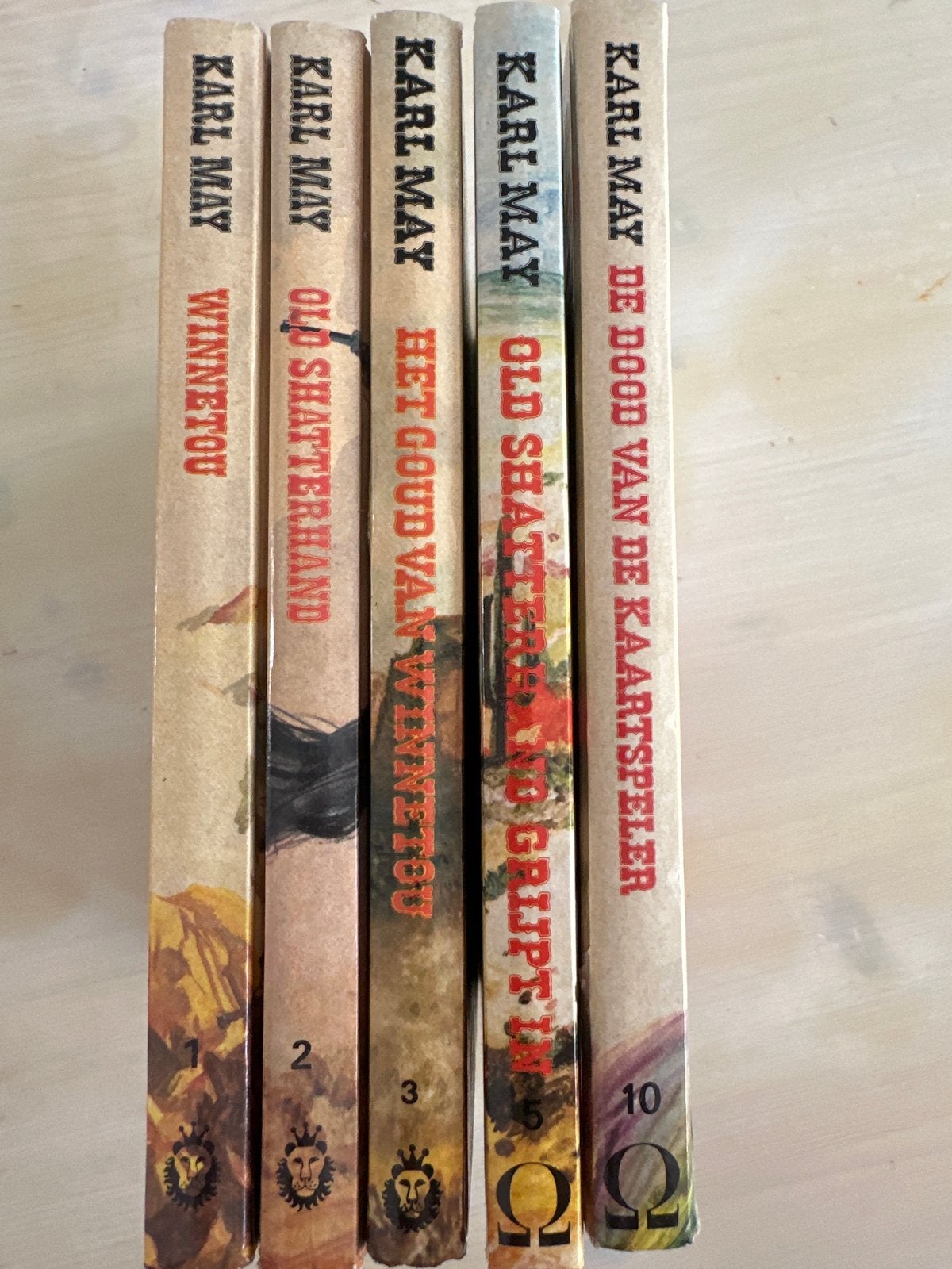 Karl May boeken set - Winnetou, Old Surehand, Het Goud, Ophalen of Verzenden, Zo goed als nieuw