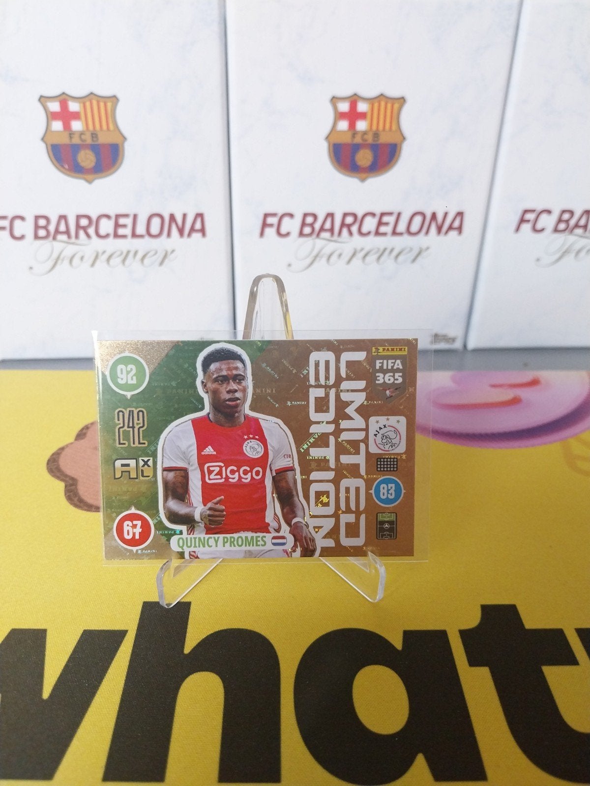 Quincy Promes Limited Edition 2020, Ophalen of Verzenden, Zo goed als nieuw, Plaatje