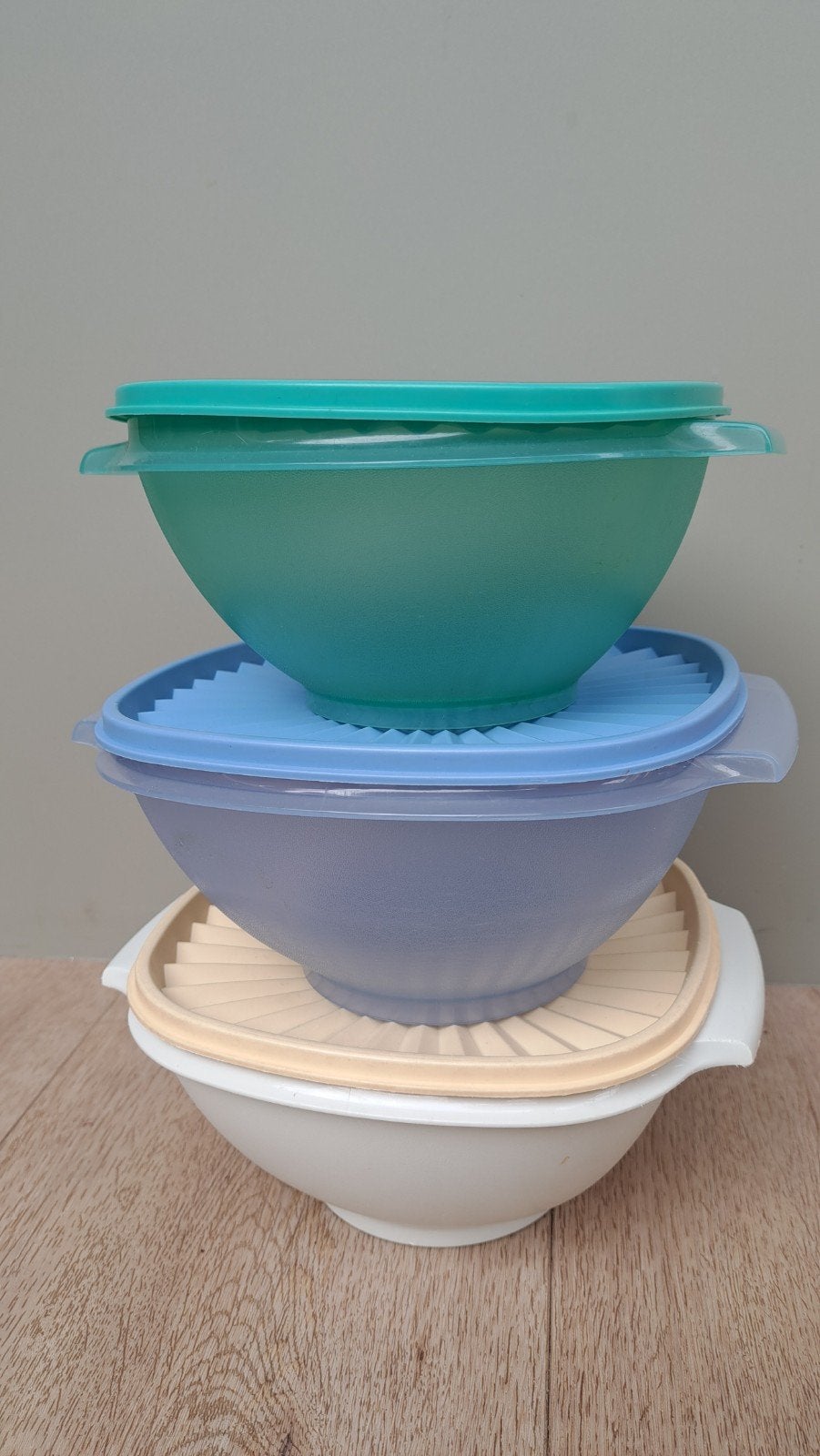 3x Tupperware sterdeksel, Ophalen of Verzenden, Gebruikt