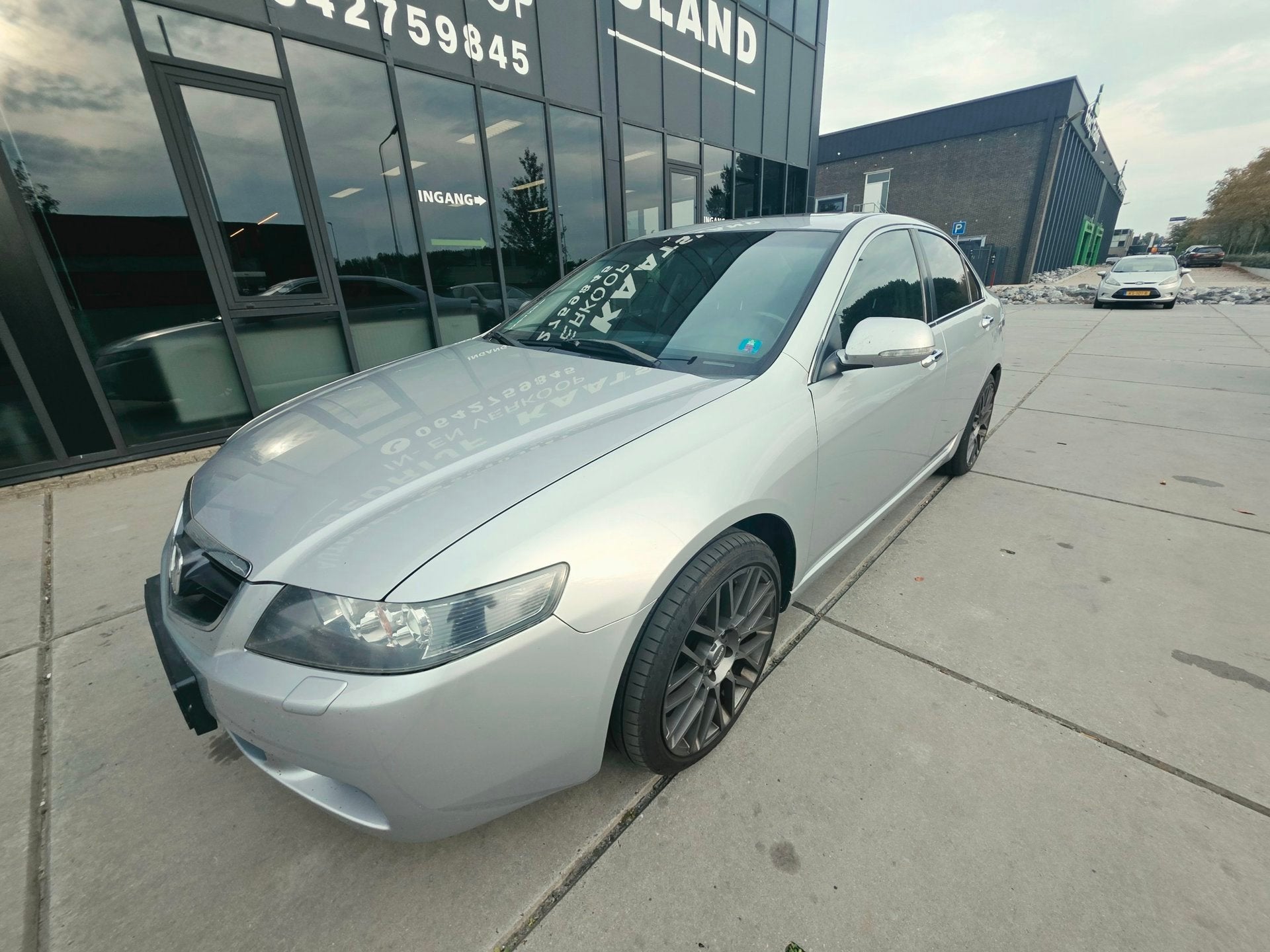 Honda Accord 2.4i Type-S Airco - Automaat - LPG-g3 -, Auto's, Stof, Gebruikt, Zwart, 11 km/l